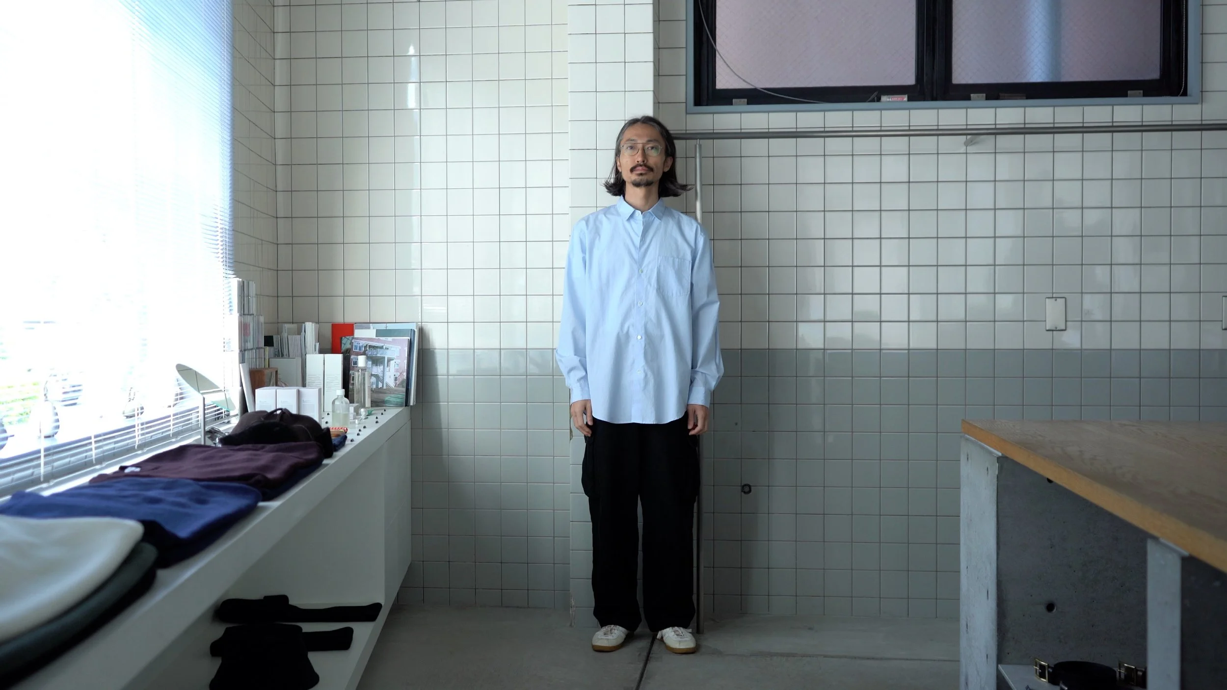 awasa / regular collar shirt - first generation - 着用編 — TF Blog